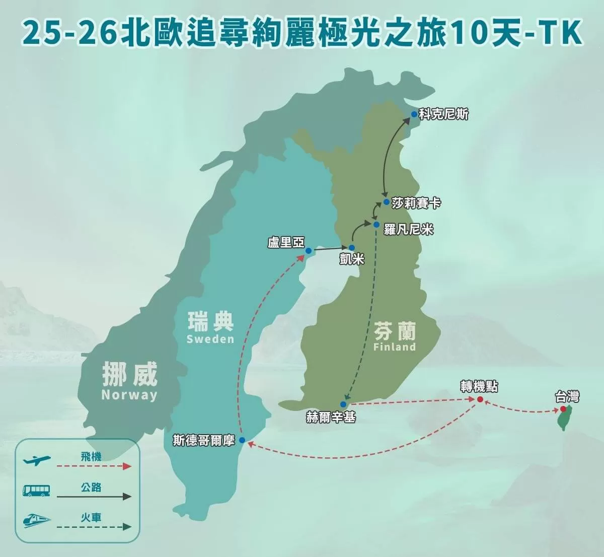  行程路線圖